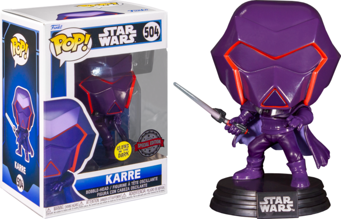 Funko Pop! Star Wars: Visions - Karre Glow in the Dark