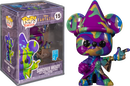 Funko Pop! Fantasia - Sorcerer Mickey Purple & Green Artist Series 80th Anniversary with Pop! Protector