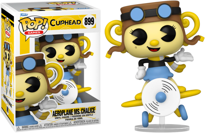 Funko Pop! Cuphead - Aeroplane Ms. Chalice