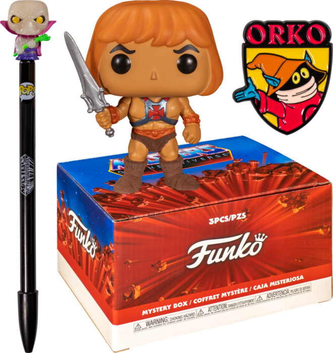 Funko Pop! Masters of the Universe - He-Man with Lightning Sword Flocked