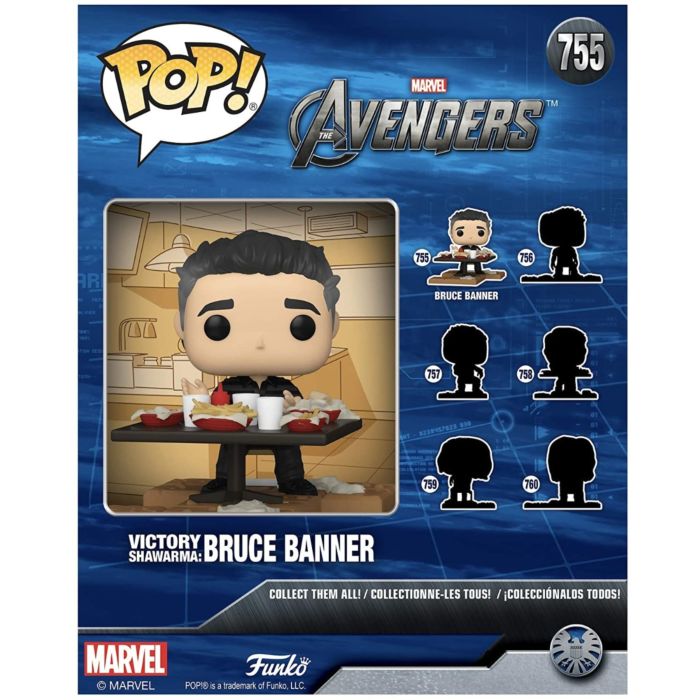 Funko Pop! The Avengers - Bruce Banner Victory Shawarma Diorama Deluxe