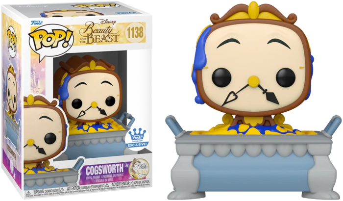 Funko Pop! Beauty and the Beast - Cogsworth in Cobbler