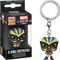 Funko Pocket Pop! Keychain - Marvel: Lucha Libre Edition - El Animal Indestructible Wolverine - The Amazing Collectables