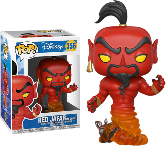 Funko Pop! Aladdin - Red Jafar (as Genie)