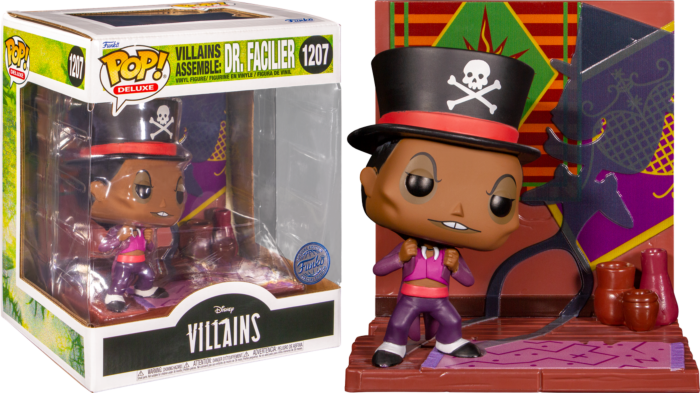 Funko Pop! The Princess and the Frog - Dr. Facilier Disney Villains Assemble Deluxe