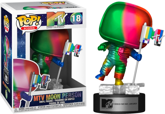 Funko Pop! MTV - Moon Person Rainbow Metallic