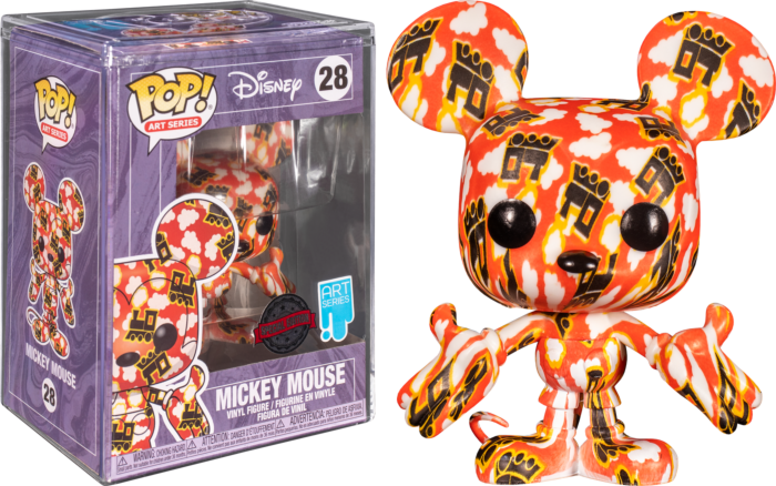 Funko Pop! Mickey Mouse - Mickey Mouse Trains Artist Series with Pop! Protector