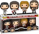 Funko Pop! Queen - Freddie Mercury, Roger Taylor, Brian May & John Deacon - 4-Pack - The Amazing Collectables