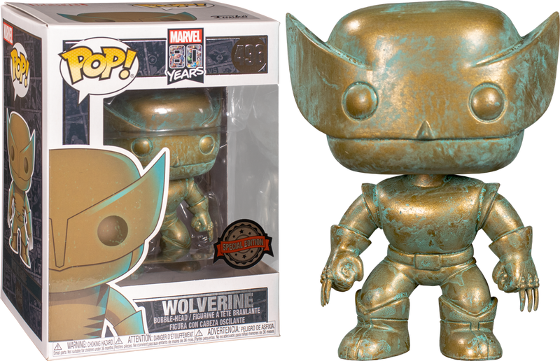 Funko Pop! Marvel - Poppin’ Patina 80th Anniversary - Bundle (Set of 4) - The Amazing Collectables