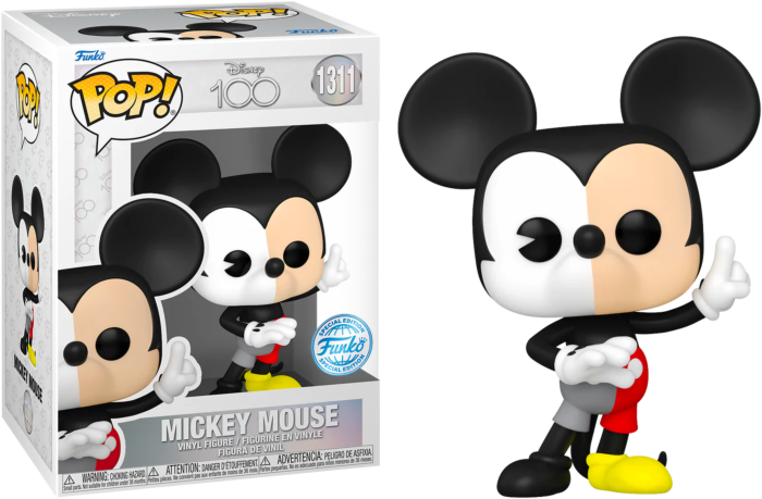 Funko Pop! Disney 100th - Mickey Mouse Split Colour