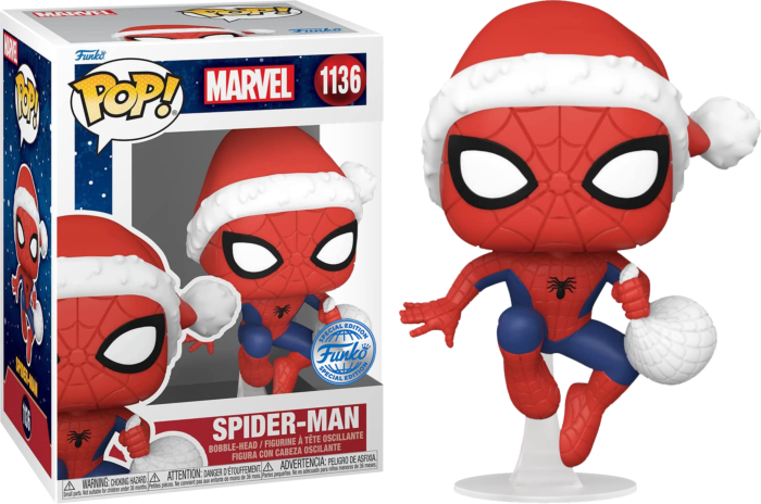 Funko Pop! Spider-Man - Spider-Man in Santa Hat Beyond Amazing