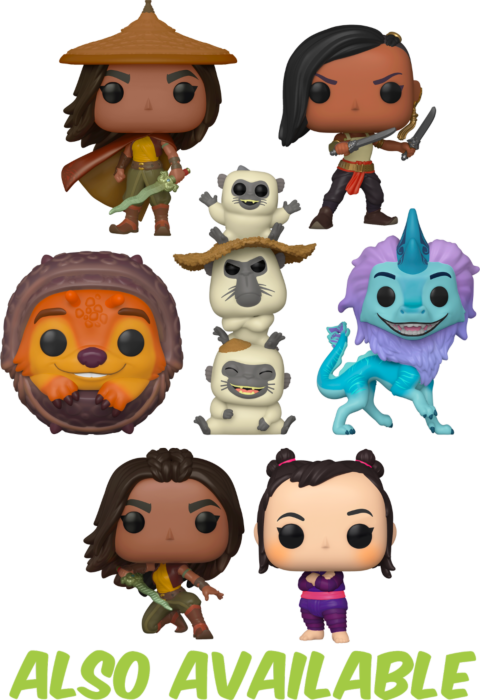 Funko Pop! Raya and the Last Dragon - Young Raya with Baby Tuk Tuk