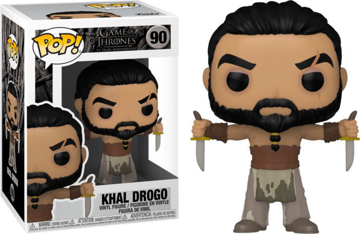 Funko Pop! Game of Thrones - Khal Drogo with Daggers 10th Anniversary