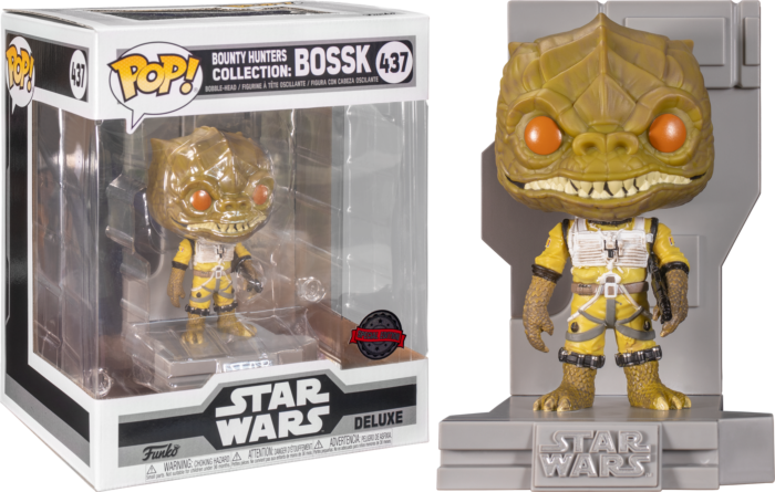 Funko Pop! Star Wars Episode V: The Empire Strikes Back - Bossk Bounty Hunters Diorama Deluxe