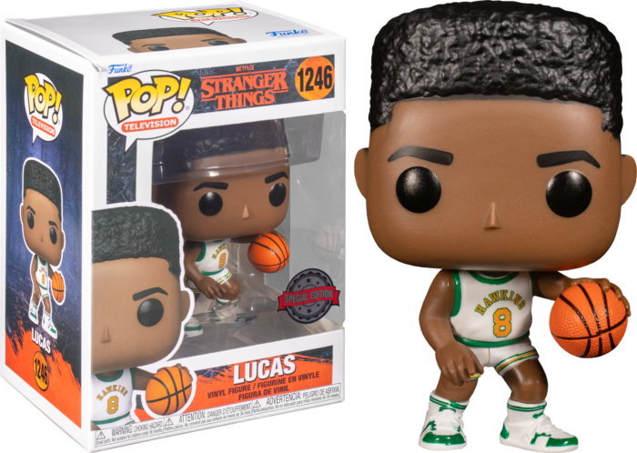 Funko Pop! Stranger Things 4 - Lucas with Jersey
