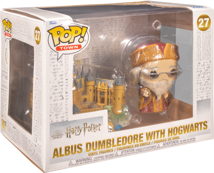 Funko Pop! Harry Potter - Albus Dumbledore with Hogwarts 20th Anniversary