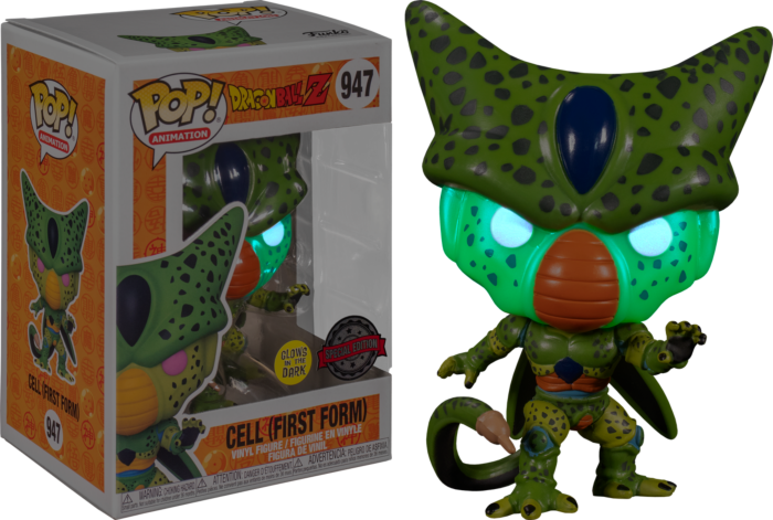 Funko Pop! Dragon Ball Z - Cell First Form Glow in the Dark