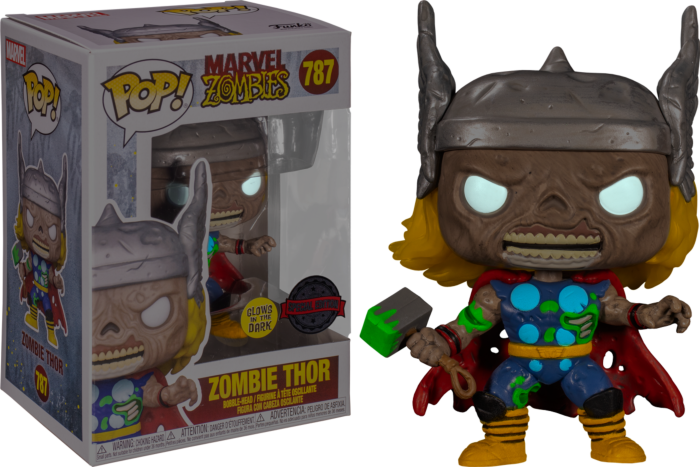 Funko Pop! Marvel Zombies - Thor Zombie Glow in the Dark