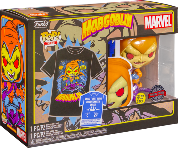 Spider-Man: No Way Home - Spider-Man Diamond Glitter Pop! Vinyl Figure &  T-Shirt Box Set by Funko