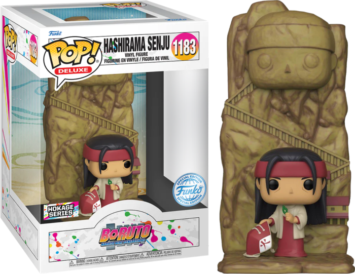 Funko Pop! Boruto: Naruto Next Generations - Hashirama Senju Hokage Rock Diorama Deluxe