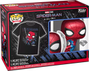 Funko Pop! Spider-Man: No Way Home - Spider-Man Diamond Glitter - Vinyl Figure & T-Shirt Box Set - The Amazing Collectables