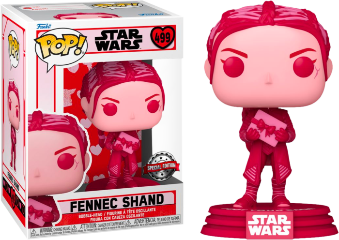 Funko Pop! Star Wars: The Mandalorian - Fennec Shand Valentine's Day