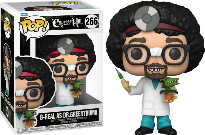 Funko Pop! Cypress Hill - B-Real as Dr. Greenthumb