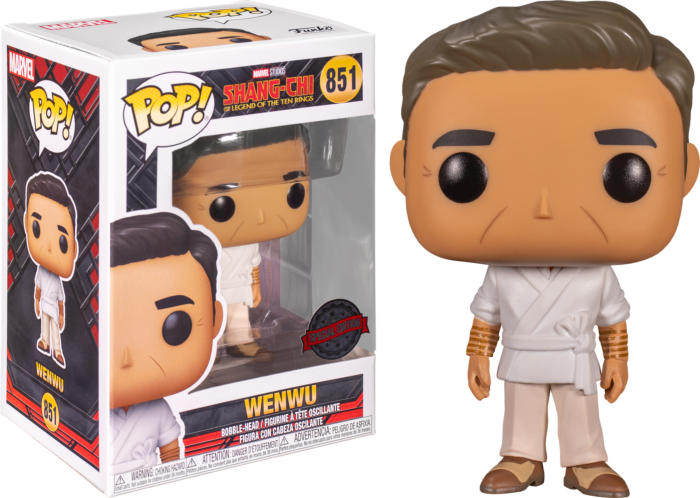 Funko Pop! Shang-Chi and the Legend of the Ten Rings - Wenwu in White Outfit