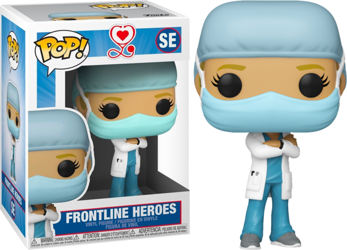 Funko Pop! Front Line Heroes - Female Hospital Worker - The Amazing Collectables