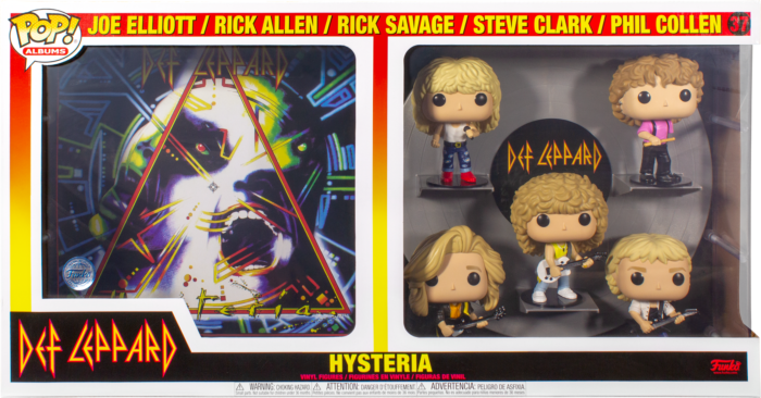 Funko Pop! Albums - Def Leppard - Hysteria Deluxe 5-Pack