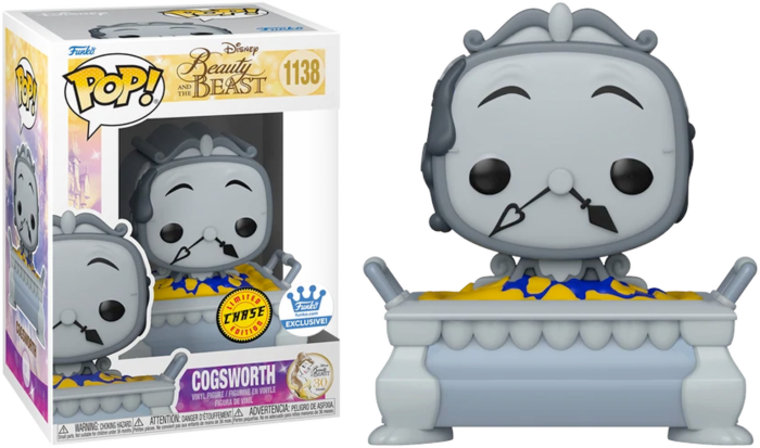 Funko Pop! Beauty and the Beast - Cogsworth in Cobbler