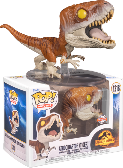 Funko Pop! Jurassic World: Dominion - Atrociraptor Tiger