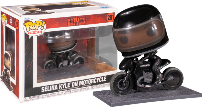 Funko Pop! Rides - The Batman (2022) - Selina Kyle (Catwoman) with Motorcycle