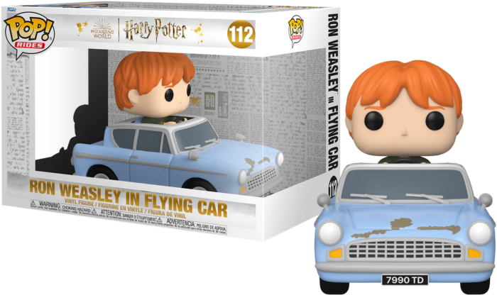 Funko Pop! Rides - Harry Potter - Ron Weasley in Flying Car