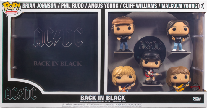 Funko Pop! AC/DC - Back in Black Deluxe - 5-Pack