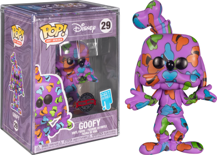 Funko Pop! Disney: Treasures of the Vault - Goofy Hats Artist Series with Pop! Protector