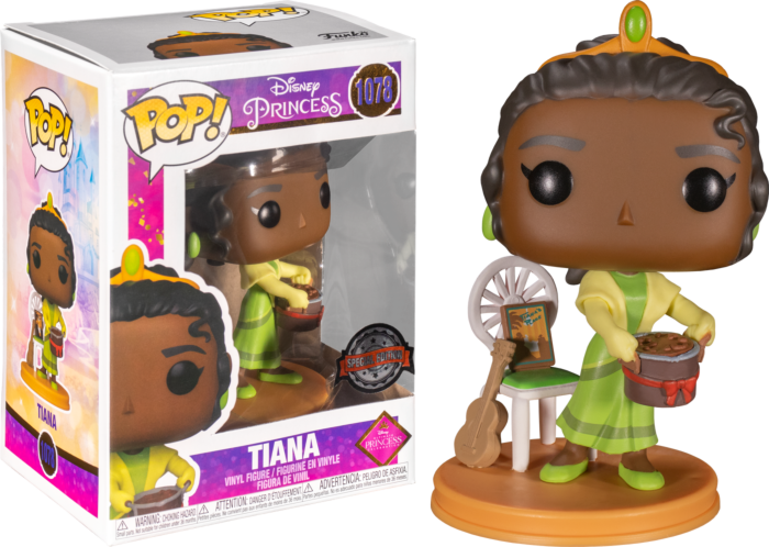 Funko Pop! The Princess and the Frog - Tiana with Gumbo Pot Ultimate Disney Princess