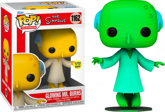 Funko Pop! The Simpsons - Glowing Mr. Burns Glow in the Dark