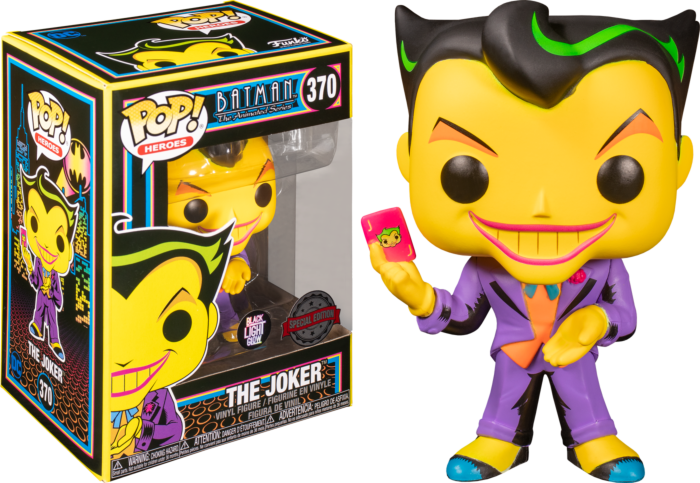 Funko Pop! Batman: The Animated Series - The Joker Blacklight