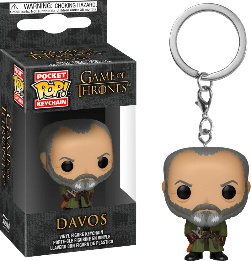 Funko Pocket Pop! Keychain - Game of Thrones - Davos - The Amazing Collectables