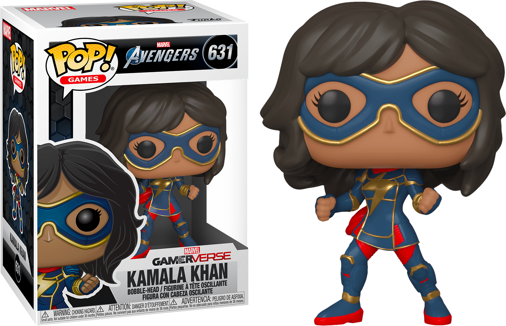 mond Kanon Een hekel hebben aan Funko Pop! Marvel's Avengers (2020) - Kamala Khan (Ms. Marvel) #631 | The  Amazing Collectables