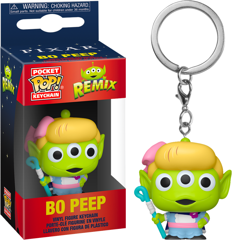 Funko Pocket Pop! Keychain - Pixar - Alien Remix Bo Peep - The Amazing Collectables