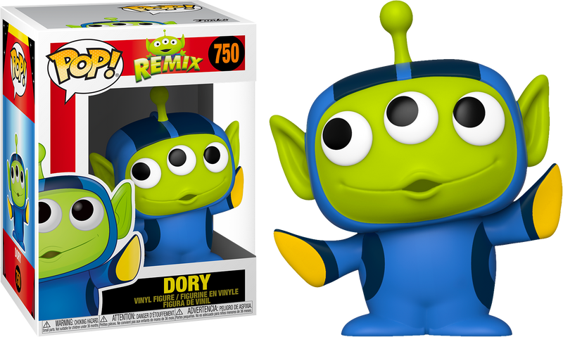 Funko Pop! Toy Story - Alien Remix Dory