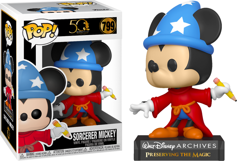 Funko Pop! Walt Disney Archives - Sorcerer Mickey Mouse 50th Anniversary