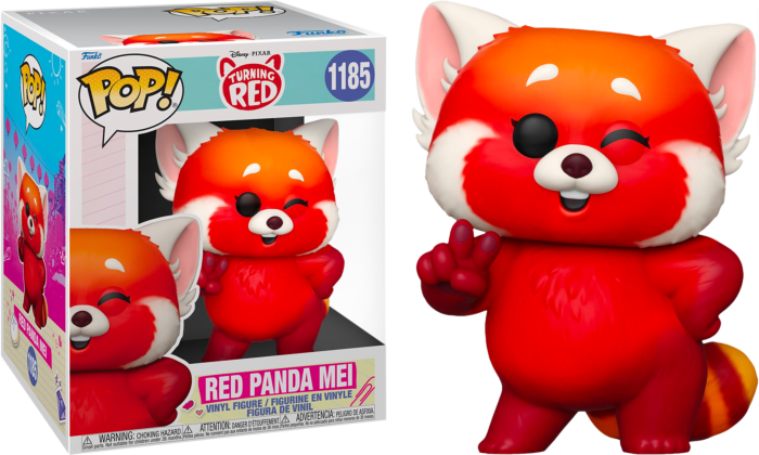 Funko Pop! Turning Red - Red Panda Mei 6" Super Sized