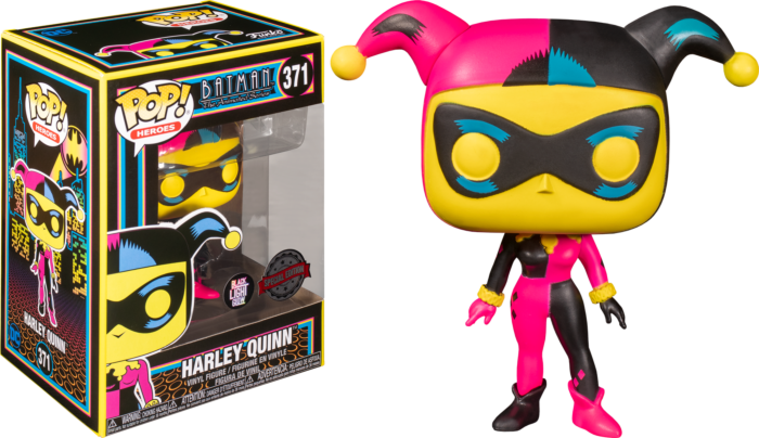 Funko Pop! Batman: The Animated Series - Harley Quinn Blacklight