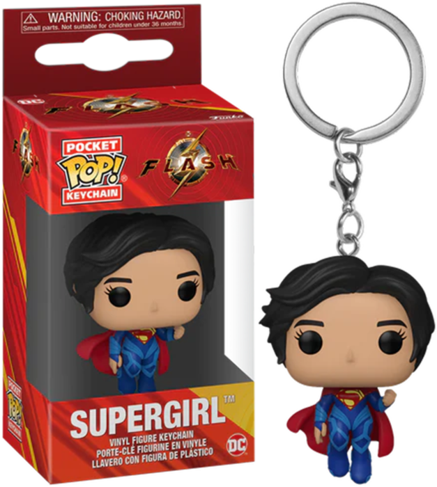 Funko Pocket Pop! Keychain - The Flash (2023) - Supergirl - The Amazing Collectables