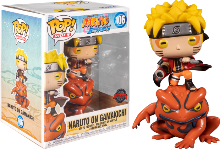 Funko Pop! Naruto: Shippuden - Naruto on Gamakichi