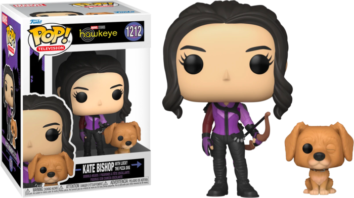 Funko Pop! Hawkeye (2021) - Kate with Lucky