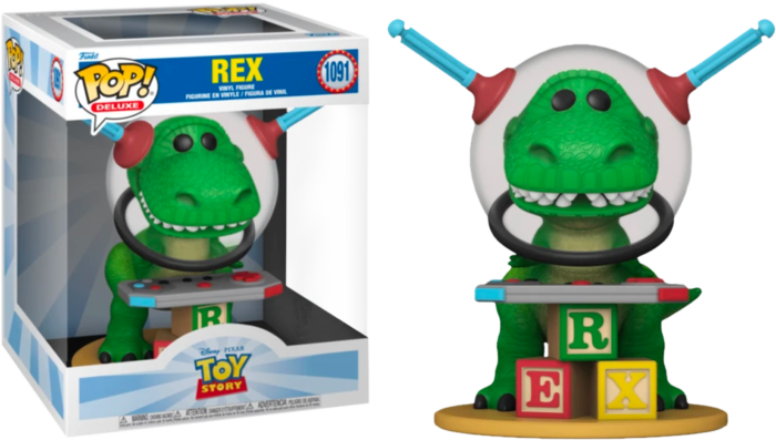 Funko Pop! Toy Story - Rex with Controller Deluxe